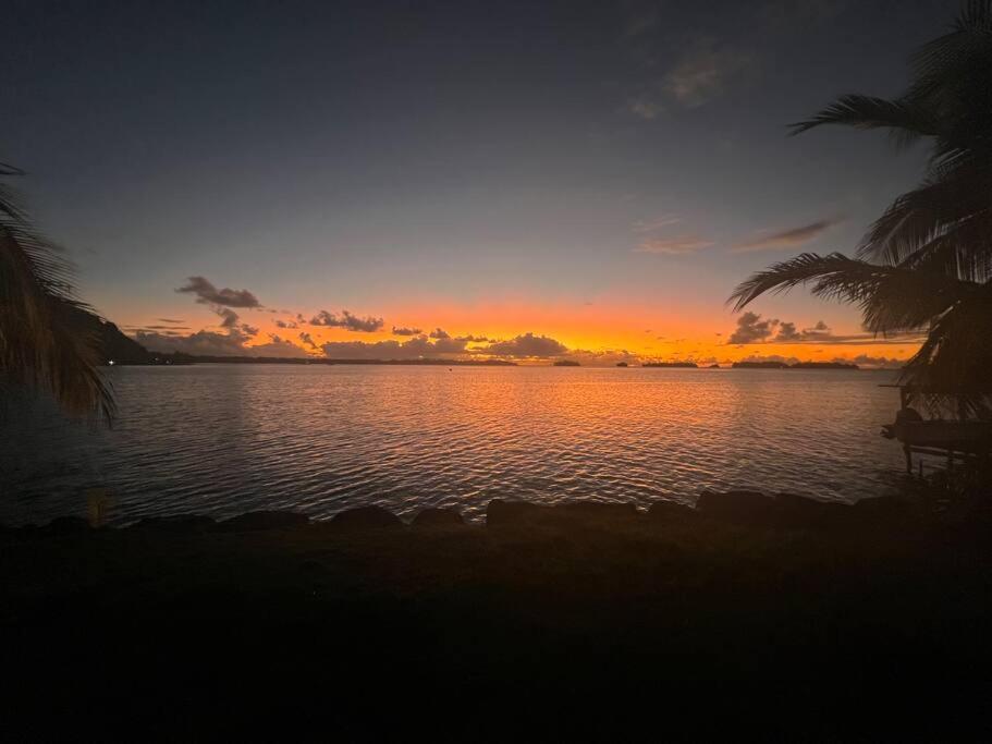 Waterfront Paradise 2 Br; Stunning Sunsets Bora Bora Exteriör bild