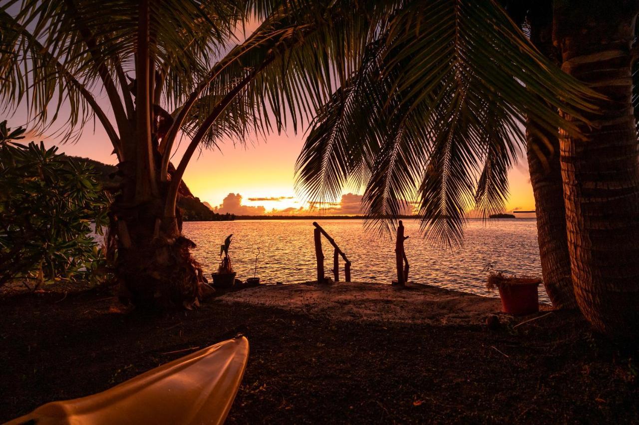 Waterfront Paradise 2 Br; Stunning Sunsets Bora Bora Exteriör bild